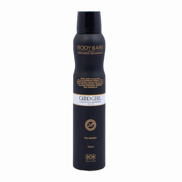 اسپری زنانه بادی کر BODY CARE مدل گود گرل GOOD GIRL حجم 200 میلی لیتر