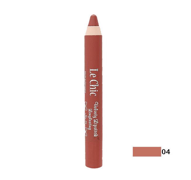 رژ لب مدادی لچیک LeChic شماره 04