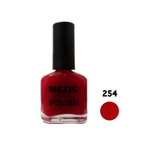 لاک ناخن مزیک MEZIC شماره 254