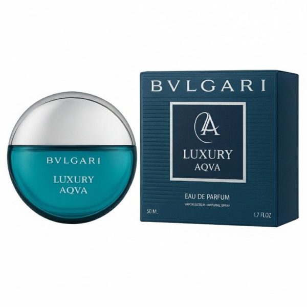 ادکلن مردانه لاکچری آکوا LUXURY AQVA مدل آکوا بولگاری BVLGARI حجم 55 میلی لیتر