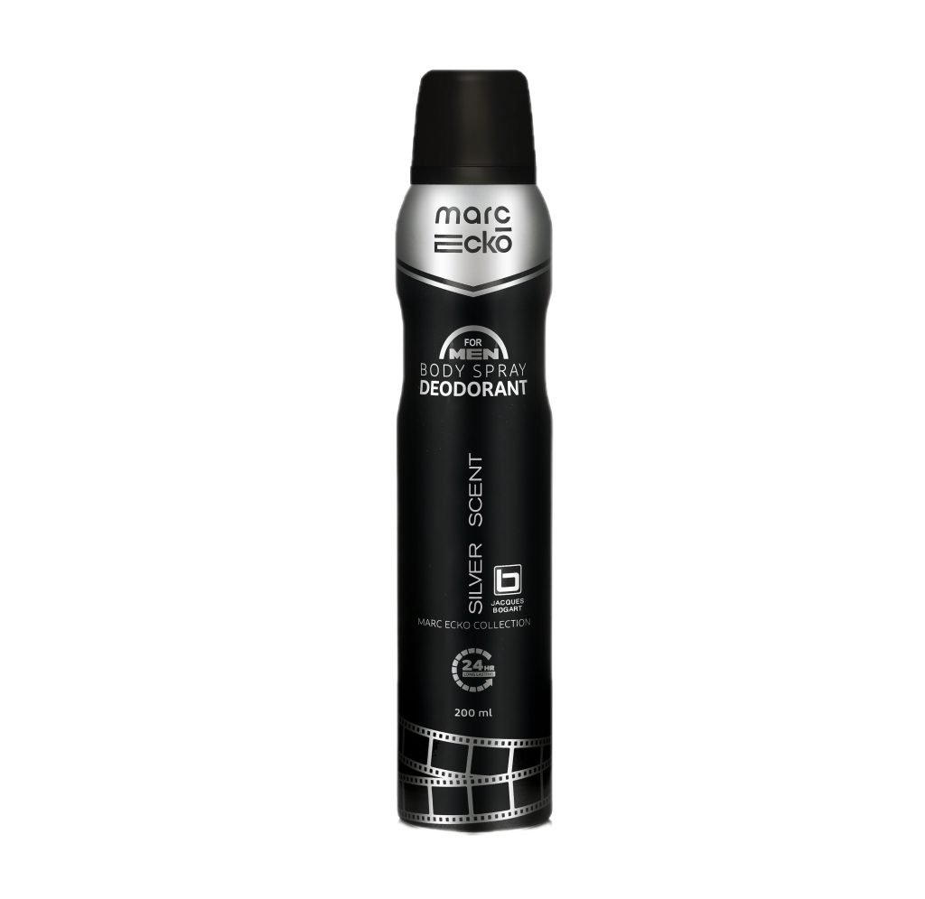 اسپری مردانه مارک اکو مدل سیلور سنت SILVER SCENT حجم 200 میلی لیتر