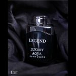 ادکلن مردانه لاکچری آکوا LUXURY AQVA مدل مونت بلانک لجند LEGEND حجم 50 میلی لیتر