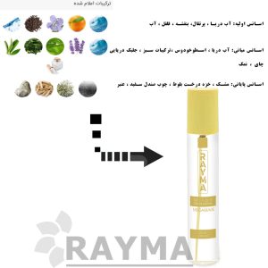 عطر جیبی رایما RAYMA مدل مگاماره MEGAMARE حجم 25 میلی لیتر