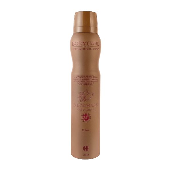 اسپری بادی کر BODY CARE مدل مگاماره MEGAMARE حجم 200 میلی لیتر