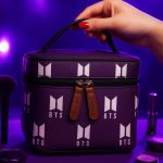 کیف لوازم آرایشی صندوقی وندی طرح بی تی اس BTS