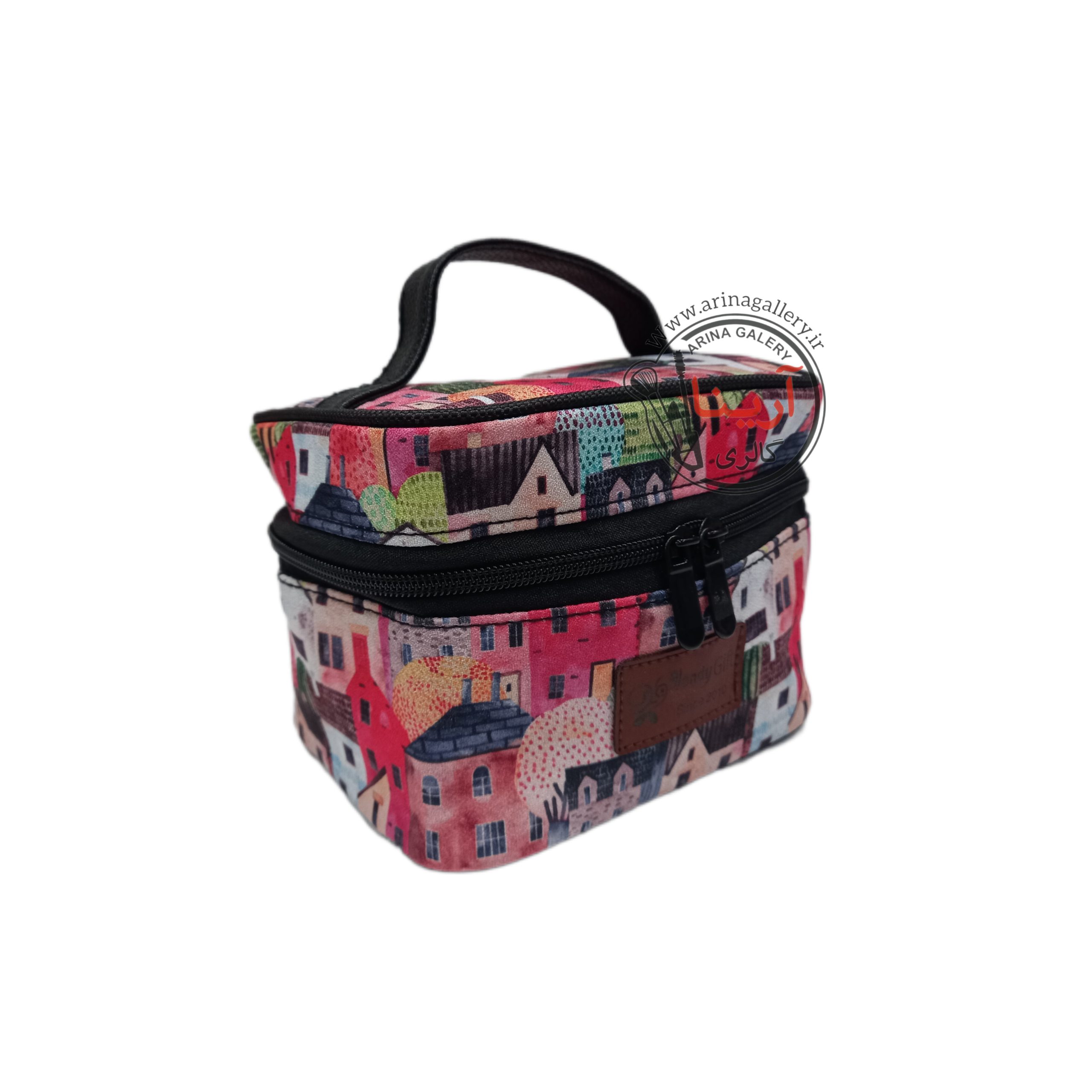 کیف لوازم آرایشی صندوقی وندی طرح NG