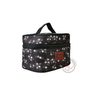 کیف لوازم آرایشی صندوقی وندی طرح گل B