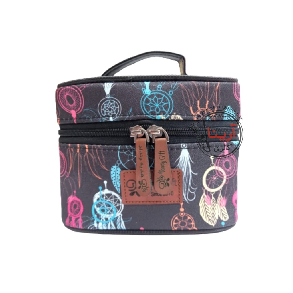 کیف لوازم آرایشی صندوقی وندی طرح دریم کچر