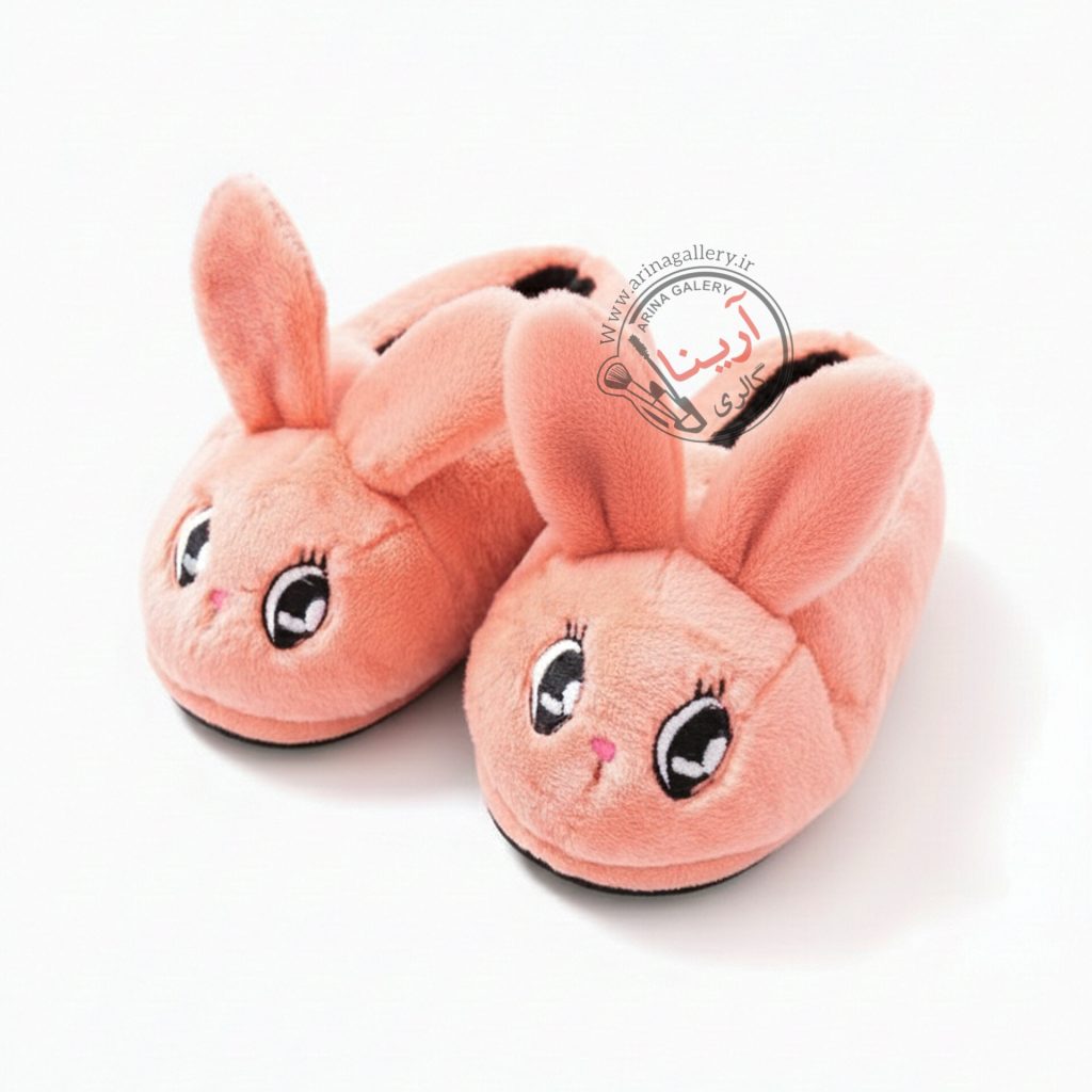 اسلیپر پاگنده پولیشی خرگوش صورتی فری سایز