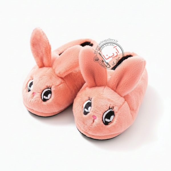اسلیپر پاگنده پولیشی خرگوش صورتی فری سایز