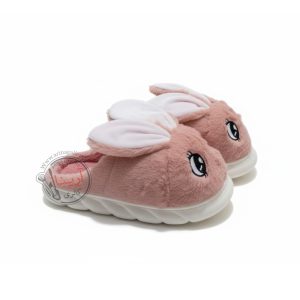 اسلیپر (دمپایی روفرشی) پولیشی خرگوش صورتی
