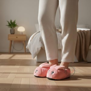 اسلیپر پاگنده پولیشی خرگوش صورتی فری سایز