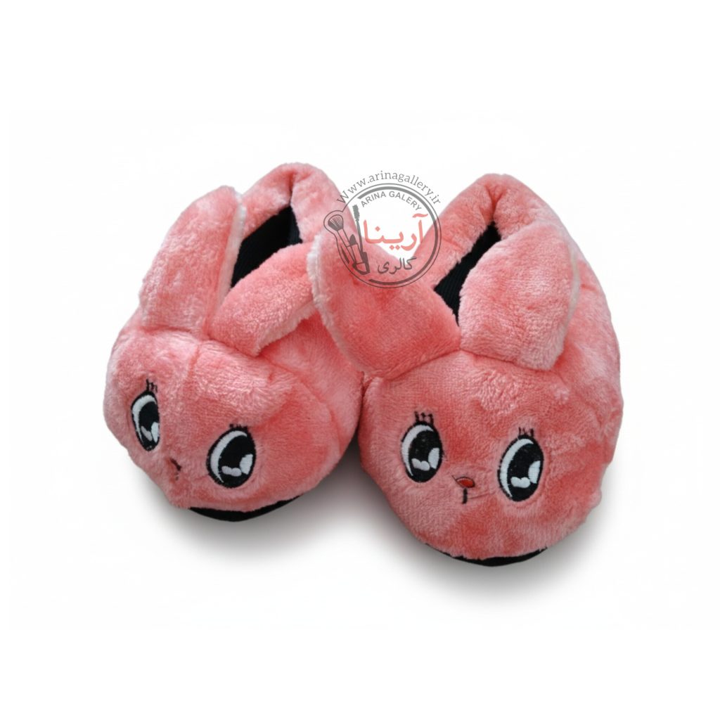 اسلیپر پاگنده پولیشی خرگوش صورتی فری سایز