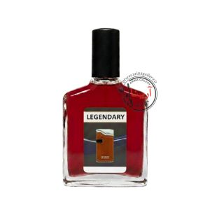 ادکلن 100 میل مردانه لجندری با نوشته و بارکد ساخت فرانسه رایحه لجند قهوه ای