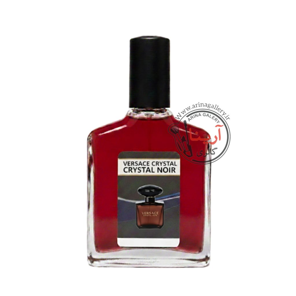 ادکلن زنانه 100 میل با نوشته و بارکد ساخت فرانسه رایحه ورساچه کریستال نویر