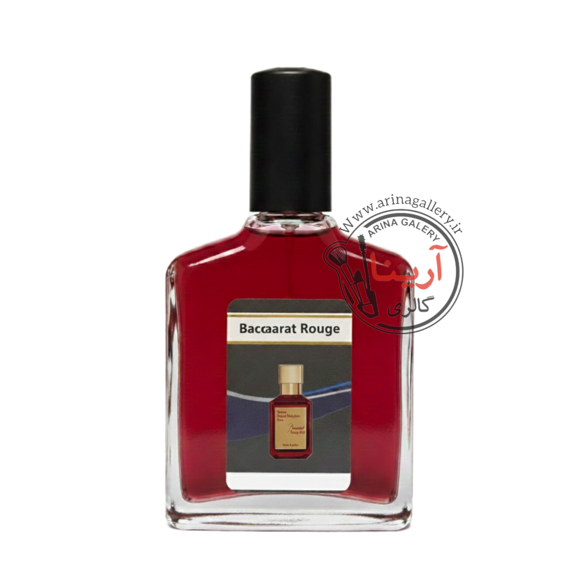 ادکلن کادویی 100 میل با نوشته و بارکد ساخت فرانسه رایحه باکارات رژ 540