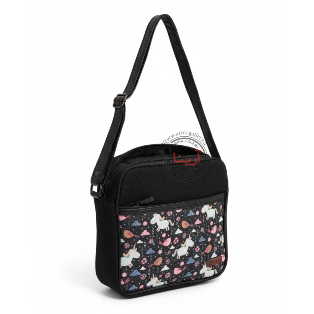 کیف دوشی دخترانه وندی سری گیسو مدل یونیکورن B