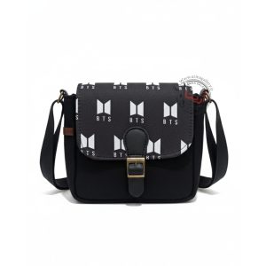 کیف دوشی دخترانه وندی سری ترمه مدل بی تی اس BTS