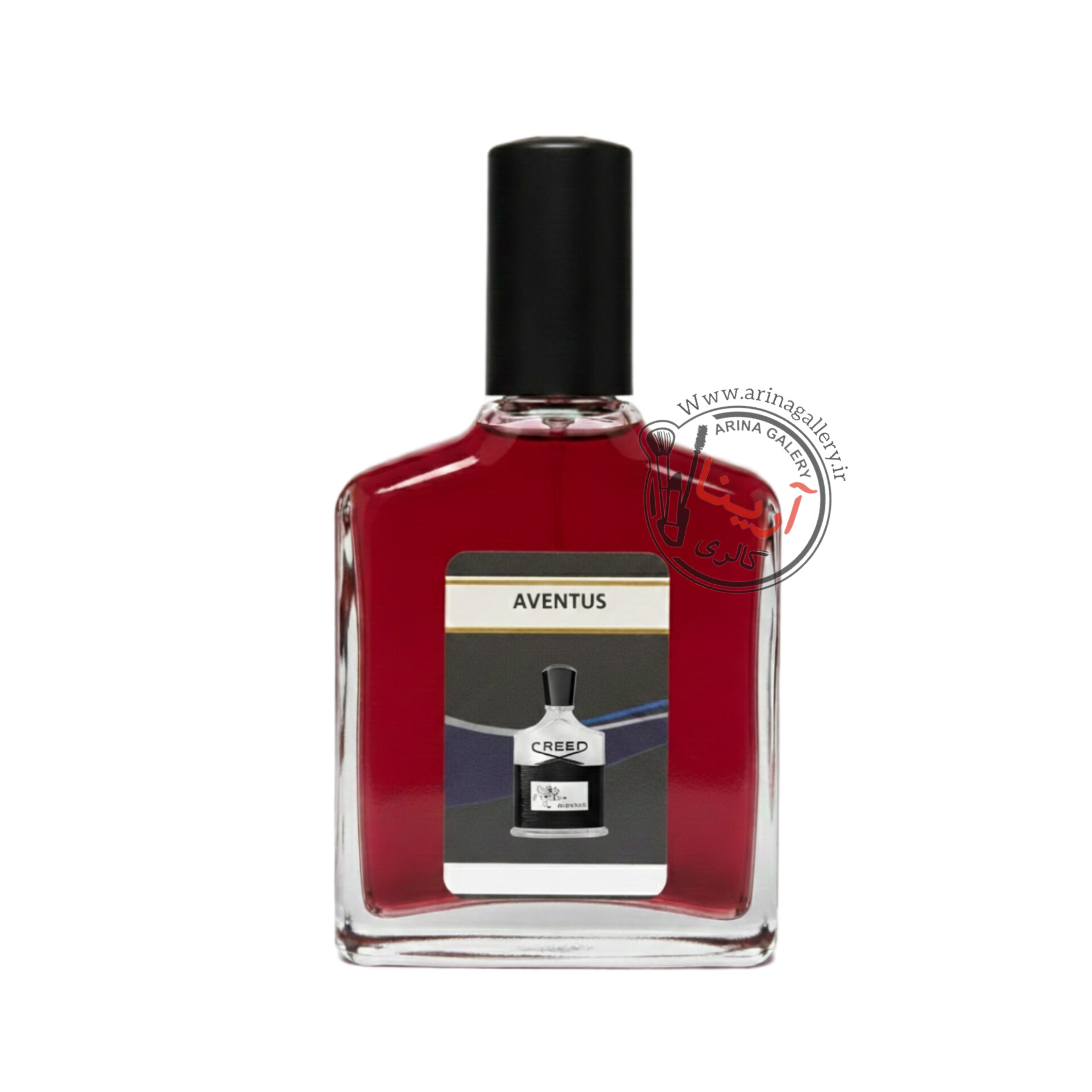 ادکلن کادویی 100 میل مردانه با نوشته و بارکد ساخت فرانسه رایحه کرید اونتوس