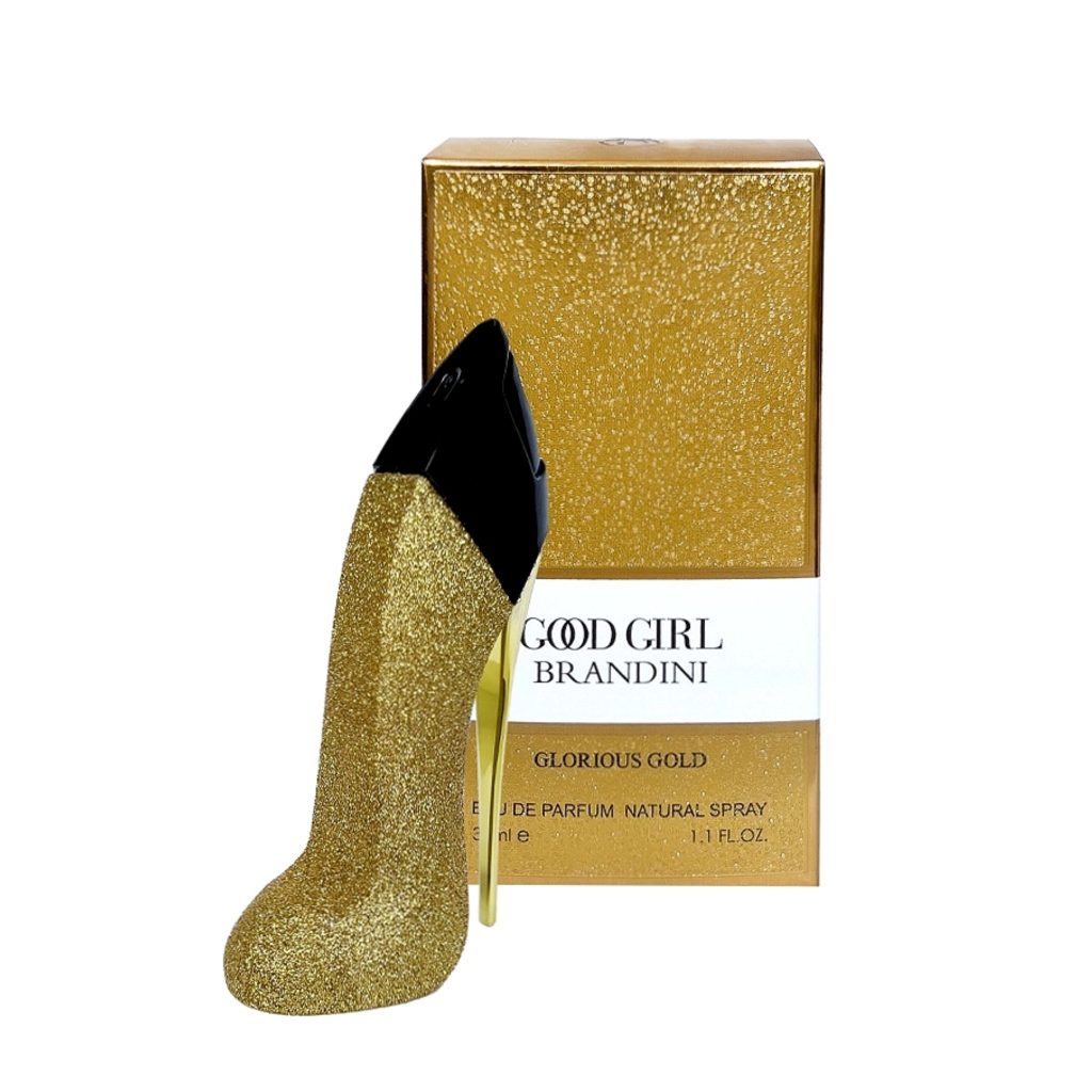 عطر جیبی گودگرل GLORIOUS GOLD زنانه برندینی BRANDINI حجم 33 میلی لیتر