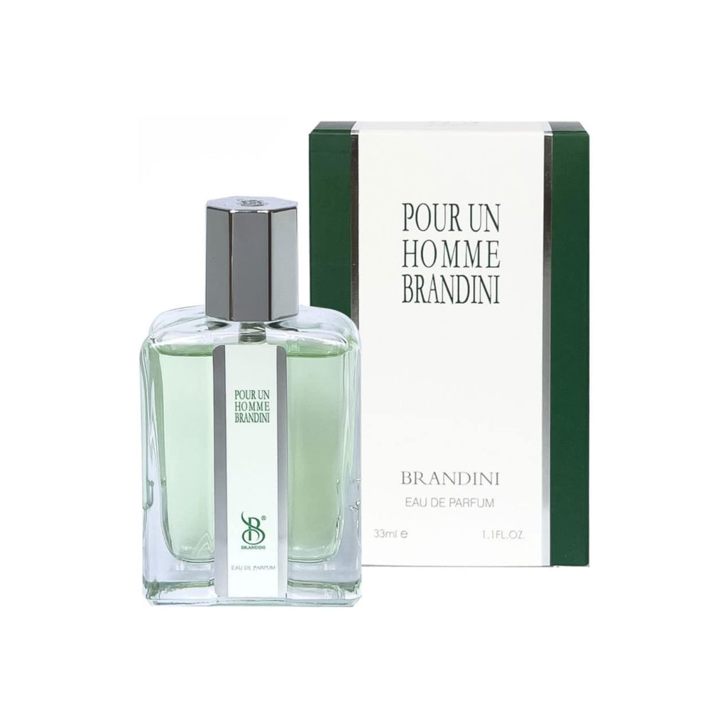 عطر جیبی پور ان هوم PourUn Homme مردانه برندینی BRANDINI حجم 33 میلی لیتر