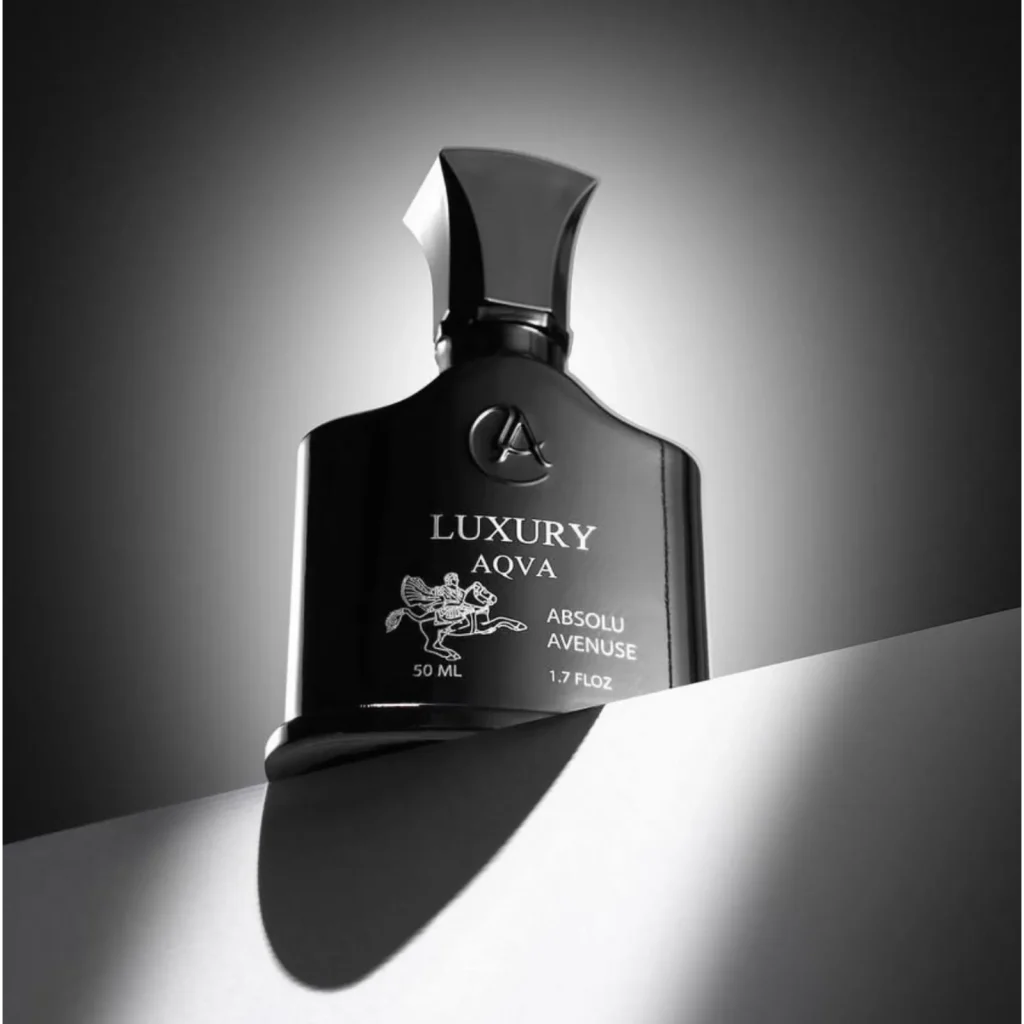 ادکلن مردانه لاکچری آکوا LUXURY AQVA مدل اونتوس ابسولو ABSOLU AVENUSE حجم 50 میلی لیتر