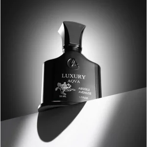 ادکلن مردانه لاکچری آکوا LUXURY AQVA مدل اونتوس ابسولو ABSOLU AVENUSE حجم 50 میلی لیتر