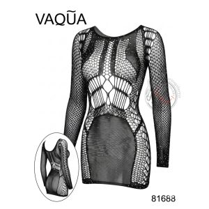 لباس خواب بادی زنانه فانتزی نگین دار برند واکوا VAQUA مدل 81688