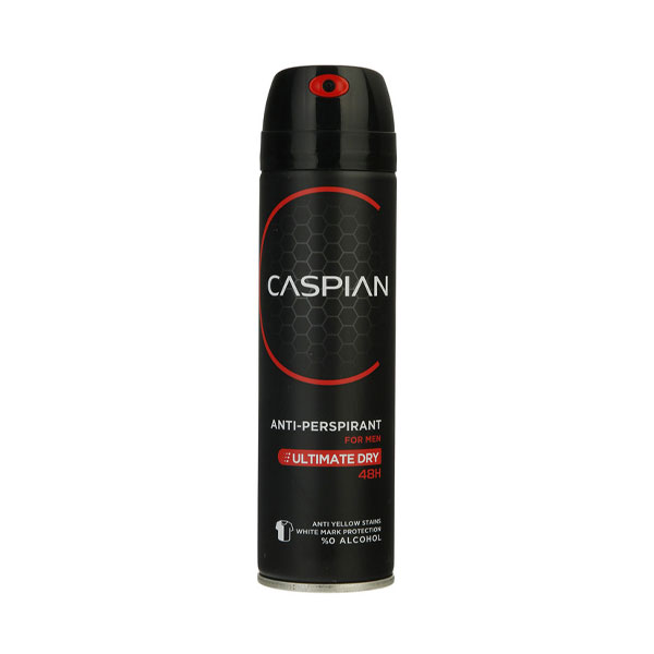 اسپری ضد تعریق مردانه کاسپین CASPIAN مدل Ultimate Dry حجم 200 میلی لیتر