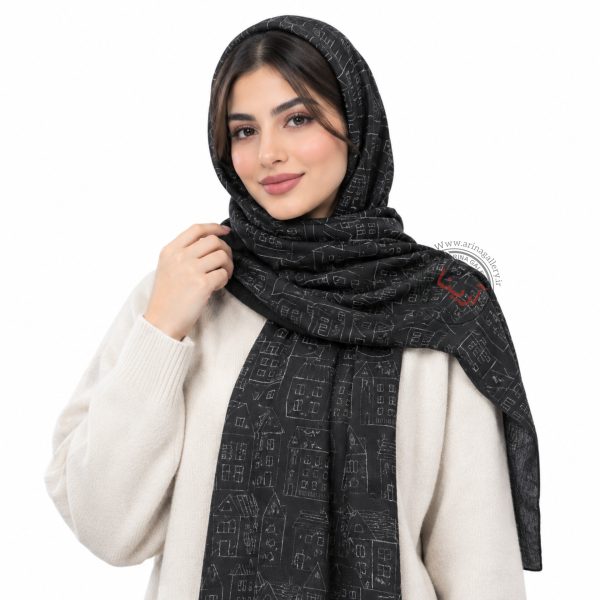 شال زنانه وندی مدل HOME