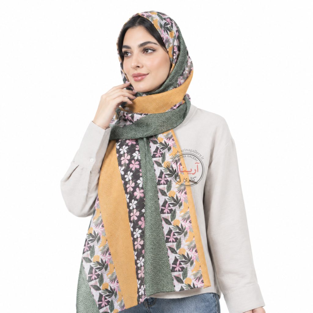 شال زنانه وندی مدل گل